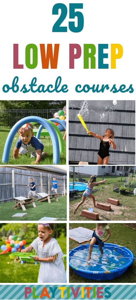 obstacle course game ideas|25 Easiest Low Prep Obstacle Courses for Kids .